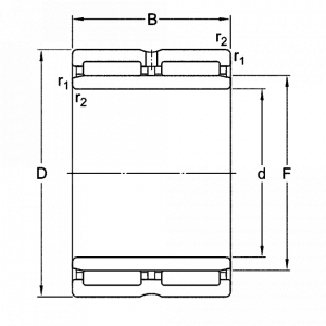 Подшипник NA6914 (6244914) SKF