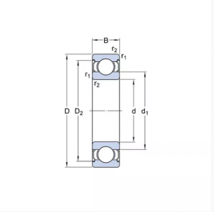 Подшипник 6214 2Z SKF