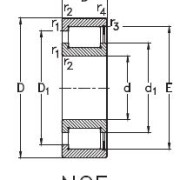 Подшипник SL192309-C3 (NJG2309) INA