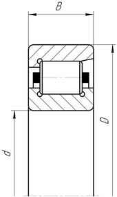 Подшипник 12320Л (N320M)